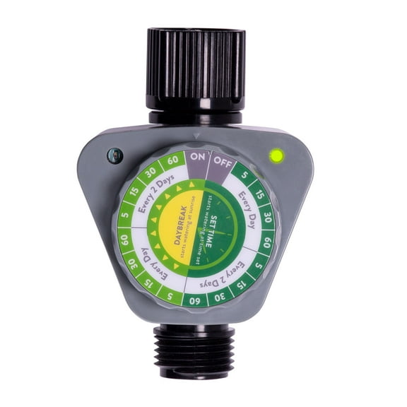Orbit Daybreak 1-Outlet Automatic Outdoor Hose Faucet Watering Timer with Photocell