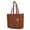 Brown, variant on MKF Collection Rowan Woven Vegan Leather Women's Tote Bag, Stylish Shopper Purse Handbag by Mia K - Charcoal Gray