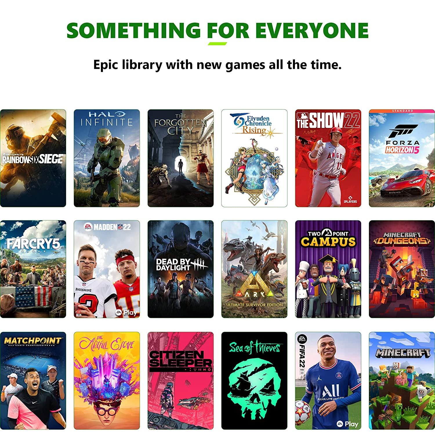 Xbox Game Pass Games Library