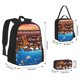 thumbnail image 2 of Balery Animals On Noah's Ark2 Mochila Escolar 3 en 1 para Niños - Mochila Resistente con Lonchera Térmica y Estuche - Mochila Escolar para Niños y Niñas, 2 of 7