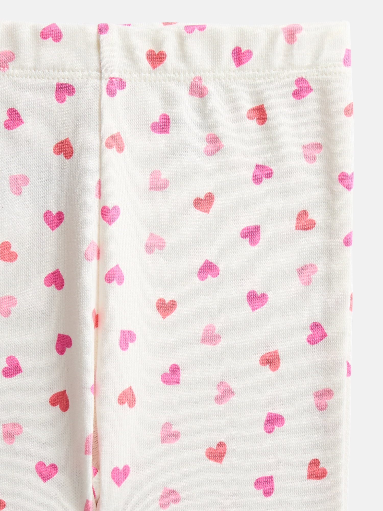 Wonder Nation Organic Cotton Baby Girls Pull-On Pants, 3-Pack, Sizes 12M-24M
