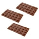thumbnail image 4 of Molde para hornear NikouMX Molde de silicona 3 piezas media esfera 24 orificios, 4 of 8