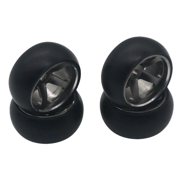 pitrice RC Car Car Wheel Rim Model Car Model Car Spare Accessories Spare Accessories Tires Car K969 K989 for WLtoys K969 K989 1/28 4WD Car Replacement Titanium