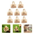 thumbnail image 2 of 8pcs Mini Baskets Small Woven Holiday Candy Baskets Wedding Candy Gift Baskets, 2 of 10