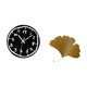 thumbnail image 5 of Reloj de pared,Reloj de pared silencioso y decorativo que no hace tictac,Reloj moderno de 12 pulgadas para pared de casa o oficina,sencillo.,Esculturas de pared de hojas,Esculturas de pared de, 5 of 8
