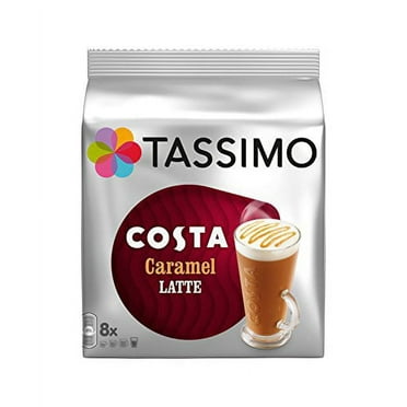 Tassimo Costa Caramel Latte X Pack Of 3 (24 Servings)