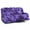 Purple Tie Dye, variant on Xoenoiee Colorful Dog Paw Heart Print Recliner Covers for 3 Seater Reclining Stretch Sofa Slipcover Soft Washable Furniture Protector for Dogs and Pets