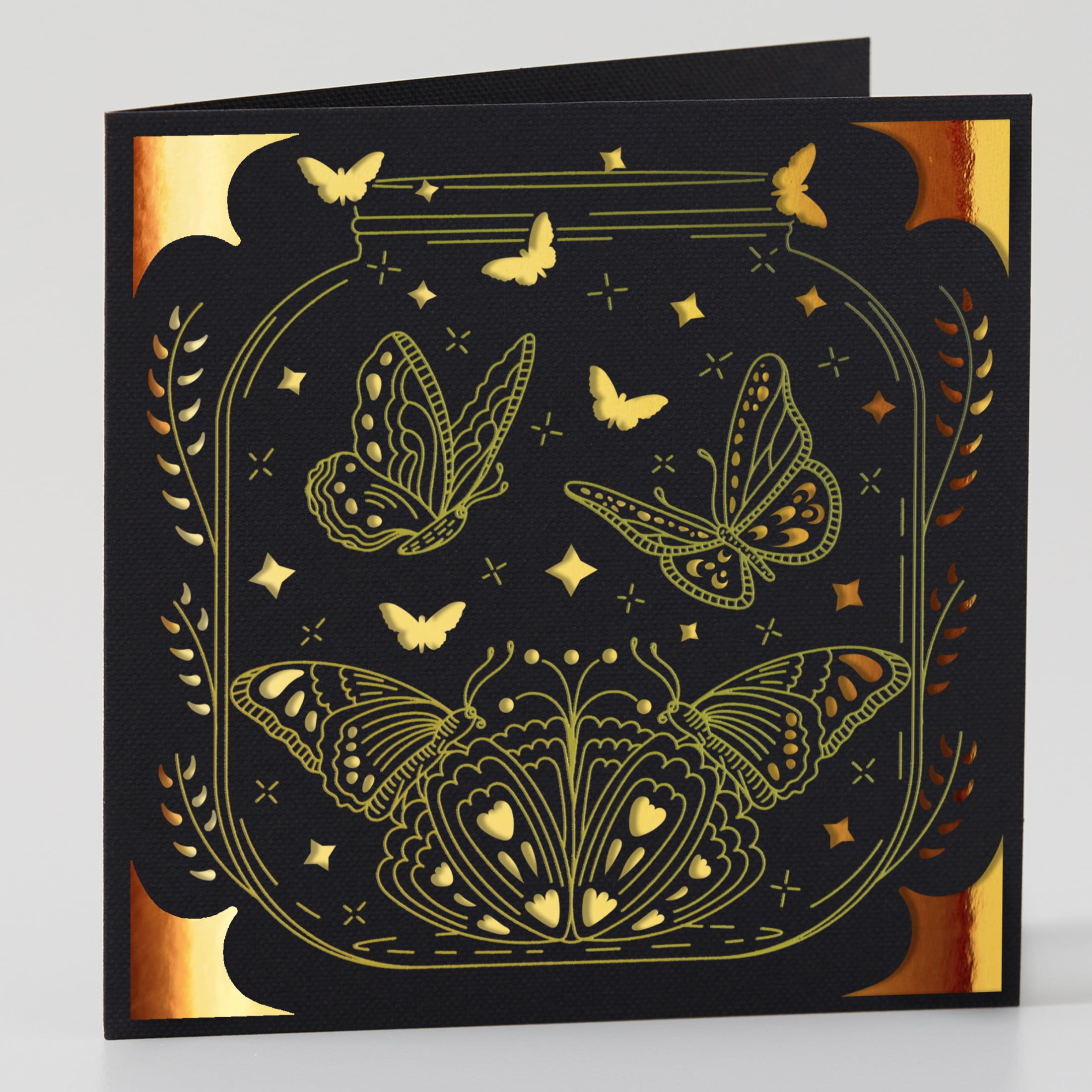 Cricut Foil Transfer Insert Cards, Celebration Sampler - R40 (12 ct), 4.75" x 6.6"