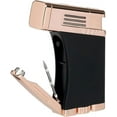 thumbnail image 5 of PALIO® Pro Line, Scorpius Jet Torch Cigar, Angled, Single-Jet Torch Lighter with a Fold -Out 7.5mm Punch Cutter, Black & Rose Gold, 5 of 5