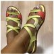 thumbnail image 1 of Sandalias planas de gran tamaño para mujer, cómodas, transpirables, informales, para playa, verano, 1 of 4