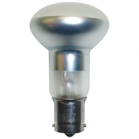 

5 PK-Standard .71 Amp 2.625 Inch R12 Incandescent 28V Single Contact Bayonet (BA15S) Base Miniature Bulb (#1385)