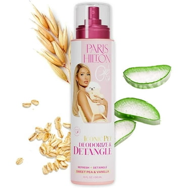 Paris Hilton Pet Iconic Pet Deodorize & Detangle Sweet Pea & Vanilla 295ml