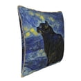 thumbnail image 2 of Kll Shambhala Cat Decorative Throw Pillow Covers Velvet Soft For Couch Sofa Bedroom Living Room Outdoor -20"X20", 2 of 8