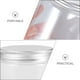 thumbnail image 4 of 12 tarros de cristal pequeños con tapa hermética, transparentes, reutilizables, para conservas y mermeladas., 4 of 8