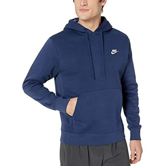 Nike Pull Over Hoodie, Midnight Navy/Midnight Navy/White, 2X-Large-T