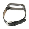 thumbnail image 5 of Muñequera deportiva para Mi Band 7, correa de bucle de repuesto transpirable de cuero PU suave para correr, senderismo, color negro, 5 of 5