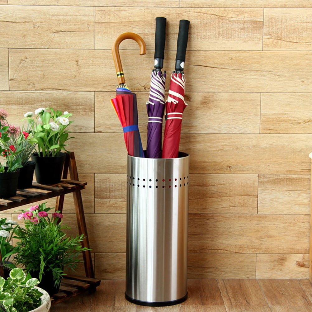 IBASETOY Multi-Tier Umbrella Holder Stainless Steel For Entryway 1Pcs