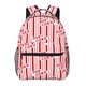 thumbnail image 1 of Disketp Popcorn 1 Mochila Estampada para Hombre y Mujer – Mochila Ligera Clásica con Múltiples Bolsillos para Universidad, Trabajo y Viajes-One Size, 1 of 5