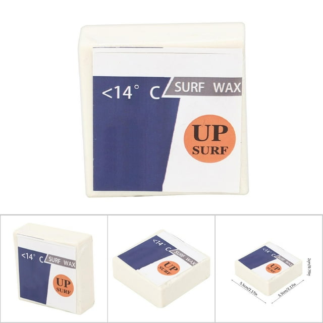 Cire Carrée pour Planche de Surf, Antidérapante, Transparente, Blanche Lait, Accessoires pour Surf