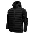 thumbnail image 6 of Men's Lightweight Puffer Jackets, Water-Resistant Casual Winter Hooded Coat, Travel, 6 of 6