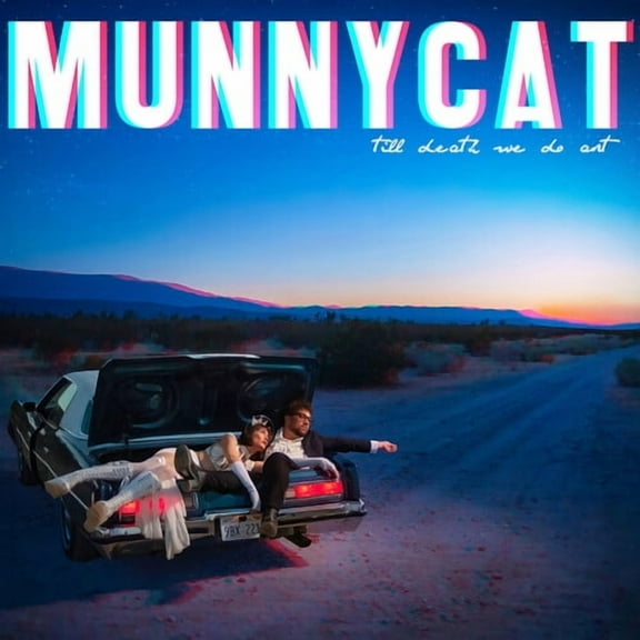 Munnycat - Till Death We Do Art - Red/Blue Split - Music & Performance - Vinyl