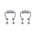 thumbnail image 1 of Zshan Magnetic Septum Ring Horseshoe Fake Septum Rings Clip Non Pierced Nose Hoop, 1 of 5