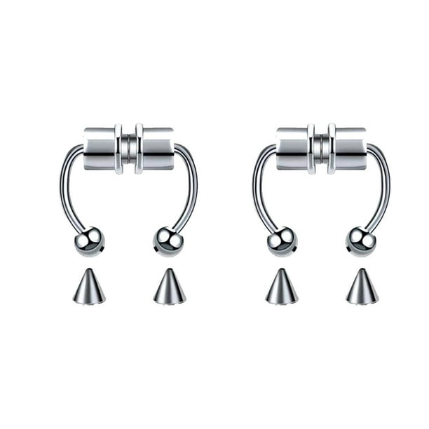 Fake Nose Ring Septum Piercing Nose Hoop Rings Faux