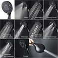 thumbnail image 4 of Moyic 3 unids/set de cabezal de ducha de mano, cabezal de ducha de baño, tubo de manguera de pulverización de repuesto, accesorio de Hotel Juegos de accesorios de baño, 4 of 6