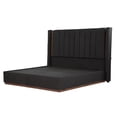 thumbnail image 2 of Cabecera King Size Linz + Base Cama Negro, 2 of 8