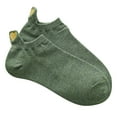 thumbnail image 1 of Chaussettes de Sport Courtes pour Femmes avec Design Cœur Chaussettes de Mode Décontractées pour Usage Quotidien Confortables Légères Performance, 1 of 2