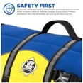 thumbnail image 3 of Paws Aboard Dog Life Jacket - Keep Your Canine Safe with a Neoprene Life Vest - Designer Life Jackets - Perfect for Swimming and Boating - Blue and Yellow, X-Small, 3 of 7