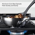 thumbnail image 4 of KitchenAid - 2-Piece Brushed Stainless Steel Nonstick Frying Pan Set, Induction Cooktop Compatible (24cm/9.5in & 30.5cm/12in), 4 of 8