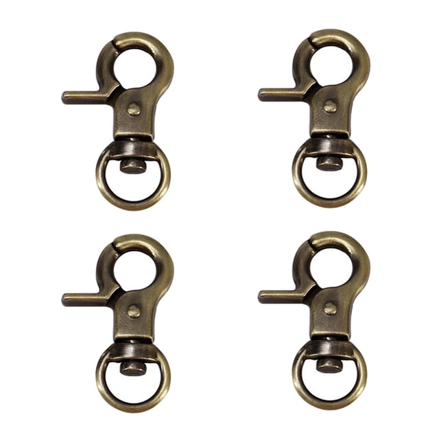4pcs Sunnimix Broche de Garra de langosta clips de Gatillo Giratorios bronce