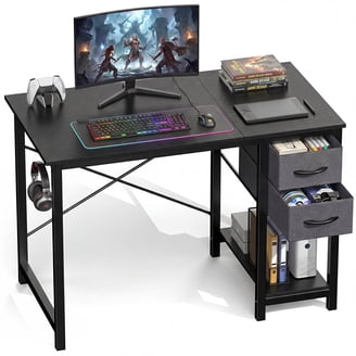 Zebra Love Expression Collection Sigma Desk - Black Plus White