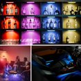 thumbnail image 3 of Lámpara para debajo del armario Diomart, 48 LED recargables, paquete de 6, 3 of 9