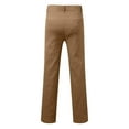 thumbnail image 3 of Gyexs Mens Dress Pants Straight Fit Baggy Casual Lightweight Pants Comfortable Lightweight Cargo Work Hiking Pants Men's Fashion Coffee, Szie S, 3 of 4
