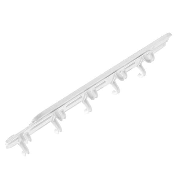 LEORX Hanging Cup Holder Under Cabinet Cup Holder White Plastic 1Pcs Simple Appearance