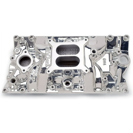Edelbrock SBC Vortec Performer RPM Manifold w/ Endurashine