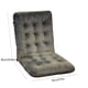 thumbnail image 4 of Fiudx Cojín de Pana para Suelo, Diseño de Capitoné Suave, Cómodo Soporte para Sentarse, Ideal para Sala de Estar y Balcón, Multiusos, Cómodo Asiento, 85 Cm, 4 of 7