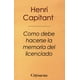 thumbnail image 1 of COMO DEBE HACERSE LA MEMORIA DEL LICENCIADO EDICIONES COYOACAN HENRI CAPITANT, 1 of 2