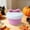 Pink, variant on QuanTara Light Blue Bow Storage Basket, 7" Cotton Rope Bin with Lid, Two-Tone Woven Decorative Caddy for Nursery, Desktop Organizer for Toys, Diapers, and Household Clutter