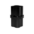 thumbnail image 2 of FORMUFIT F001ICO-BK-10 Internal PVC Coupling, Furniture Grade, 1 in. Size, Black, 10-Pack, 2 of 3