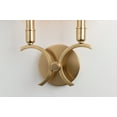 thumbnail image 5 of Mitzi H212102L-AGB Gwen Wall Sconce, 2-Light, Aged Brass, 5 of 6