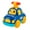 Blue, variant on AUDeals Cartoon Cute Pushing-Back Car Toy Early Educational Toddler Baby Toy Friction Powered Cars Vehicles Toys for Children Boys Girls Kids Gift 4.13*2.76*3.54 Inch