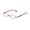 silver / red horn, variant on NEW VERA WANG V137 WOMENS/LADIES DESIGNER FULL-RIM PURPLISH GRAY / LAPIS HAND MADE IN JAPAN HIP DURABLE FRAME DEMO LENSES 47-17-135 EYEGLASSES/SPECTACLES