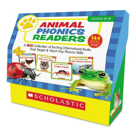 - Scholastic Animal Phonics Readers, Grades K-2