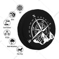 thumbnail image 5 of Navigate Mountain Adventure Compass Spare Tire Cover for RAV4 Prado 4WD 4x4 RV Car Wheel Protectors 14 15 16 17h, 5 of 5