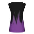 thumbnail image 4 of fatyb Tank Top for Women Fashion Printed Sleeveless Tshirts Casual Loose Summer Ladies Tunic Blouses, 4 of 5