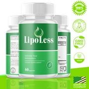 LipoLess Advanced Formula Pills Supporting Energy and Healthy Lifestyle Lipo Less 180 Capsules