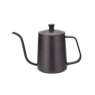 Bodum Pour Over Coffee Maker Grip, 8 Cup, 34 Ounce, Double Wall Cork &  11883-259US Melior Gooseneck Electric Water Kettle, 27 Ounce, Matte Black